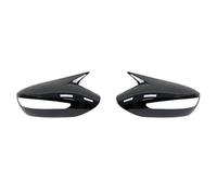 Coque De Rétroviseur Latéral Avec Klaxon Intégré Pour Hyundai Pour Sonata 8e Génération 2011-2014 Accessoires Auto Garniture(Bright black)