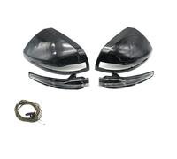 Coque de rétroviseur latéral de voiture Pour Benz Classe V Pour Vito W447 2015 - 2021, Classe V V220 V250 V260 W447 2015 - 2020 Couvercle De Rétroviseur En Verre(1 Set black L and R)