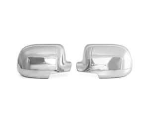 Coque de rétroviseur latéral de voiture Pour Escalade 2002 2003 2004 2005 2006 porte latérale chromée couvercle de miroir complet coque complémentaire
