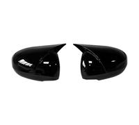 Coque de rétroviseur latéral de voiture Pour Toyota Pour Prius 2010 2011 2012 2013 2014 2015 Couvercle De Rétroviseur Latéral De Voiture, Garniture Adhésive(Gloss Black)