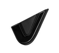 Coque de rétroviseur noire Plaque triangulaire de rétroviseur extérieur pour vitre avant voiture, pour Dodge Dart 2012-2016 68083131AD pièces détachées auto(Right Passenger)