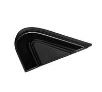 Coque de rétroviseur noire Plaque triangulaire de rétroviseur extérieur pour vitre avant voiture, pour Dodge Dart 2012-2016 68083131AD pièces détachées auto(Left Driver)