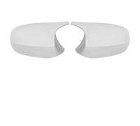 Coque de rétroviseur Paire De Coques De Rétroviseur Extérieur Pour BMW Série 3 E90 E91 E92 E93 E81 E87 E82 E88 Coques De Rétroviseur De Rechange Blanches(Blanc,2)