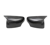 Coque De Rétroviseur Pour Ford Pour Ranger T6 Pour Raptor Pour Wildtrak 2012-2021 Couvercle de rétroviseur latéral Capuchon d'aile Garniture de boîtier de vue arrière Coques Rétroviseurs(Carbon)