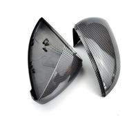 Coque De Rétroviseur pour Golf MK7 7.5 pour GTI 7 7R Noir Brillant Mat Chrome Couverture Rétroviseur Couvre Casquettes Miroir Housse Carbone Look Latéral Boîtier Rétroviseur(2)