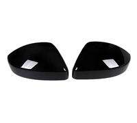 Coque de rétroviseur pour Land For Rover Discovery For Sport Range Velar Evoque Rétroviseur latéral (aspect carbone) (noir brillant)