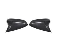 Coque de rétroviseur Pour Mazda 3 Pour Axela 2020 2021 2022 2 Pièces Couvercles Rétroviseur Latéral Couvercle Rétroviseur Fibre Carbone/noir Brillant Coque pour rétroviseur(Carbon Fiber)
