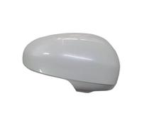 Coque De Rétroviseur Pour Toyota IQ 2009~2015 Coque de rétroviseur de recul Boîtier de rétroviseur Accessoires de voiture Couvercle de rétroviseur Caches De Rétroviseur(Pearl White Right)