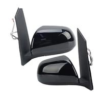 Coque De Rétroviseur Pour Toyota Pour Sienna 2013-2017 Manuel Pliant 6 Trous Interface Carrée Miroir Latéral Voiture 5/6 Broches Assemblage Porte Couvercle Rétroviseur Porte(F1 pair 6pin)