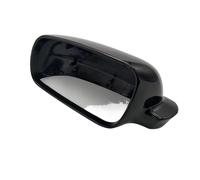 Coque de rétroviseur Pour VW Pour Golf MK4 Pour Jetta MK4 Pour Passat B5 Boîtier Rétroviseur Gauche Et Droit Même Taille Couvercle Latéral Automobile Coque pour rétroviseur(Black Left)