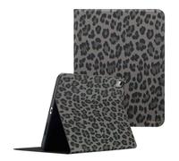 Coque de tablette à Apple iPad 10 (2022) 10.9 inch/Apple iPad 11 (2025) 11 inch - Coque tablette Sabi avec imprimé léopard - Noir