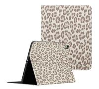 Coque de tablette à Apple iPad 10 (2022) 10.9 inch/Apple iPad 11 (2025) 11 inch - Coque tablette Sabi avec imprimé léopard - Beige