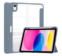 imoshion Coque tablette rigide Trifold pour Apple iPad 11 (2025) 11 pouces A16 / iPad 10 (2022) 10.9 pouces - Violet