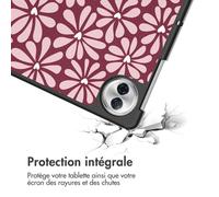 imoshion imoshion Coque tablette Design Trifold pour Honor Pad 10 Bloom Love Blush Rose