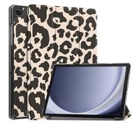 imoshion imoshion Coque tablette Design Trifold pour Samsung Galaxy Tab A9 Plus Leopard Multicolore