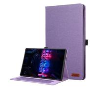 Coque de Tablette à Support Rabattable en Tissu Doux, adaptée à Lenovo Legion Y700 5e génération 8.8 Pouces 2026 TB323FU, Couverture complète, Protection Contre Les Chutes(Purple)