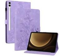 Coque de tablette FLOODKING pour Samsung Galaxy Tab S9 FE Plus ,support pour stylet, Violet Violet