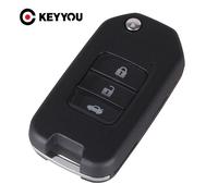coque de télécommande pliable, 3 boutons, pour HONDA CRIDER, JADE, CIVIC ACCORD, CITY ODYSSEY, 2014