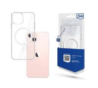 Coque de téléphone - 3mk - Mag Case - iPhone 14 - Transparent - Compatible MagSafe