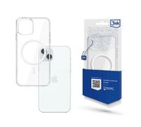 Coque de téléphone - 3mk - Mag Case - iPhone 15 Plus - Transparent - Compatible MagSafe