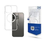 Coque de téléphone - 3mk - Mag Case - iPhone 15 Pro - Transparent - Compatible MagSafe