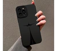 Coque de téléphone à bord droit avec trou de précision, peinture noire, anti-chute, P14 Pro Max 3D, P13 dessin animé, P11 peinture, P12 anti-chute, XR dessin animé, 78 GES2, compatible avec iPhone P15