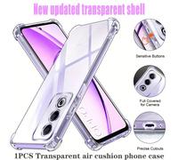 Coque de téléphone à coussin d'air transparent anti-chute OPPO, convenant à tous les téléphones de la série OPPO, coque de téléphone, coque de protection de téléphone, coque de téléphone anti-chute, c