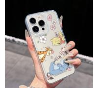 Coque de téléphone à couverture intégrale Disney Winnie l'ourson compatible avec iPhone 17 Pro Max, 17, 16 Pro Max, 15 Pro Max, 16 Pro Max, 14, 13, 12, 11, 14 Pro, 15 Plus, 12 Pro, 16 Plus, XS, 14 Pro