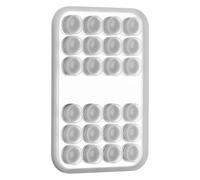 Coque de téléphone à ventouse en silicone - Avec fixation miroir - Pour bureau, voiture, mur, douche, conduite homme et femme