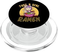 Coque de téléphone Anime Classique I Just Really Love Ramen PopSockets PopGrip pour MagSafe