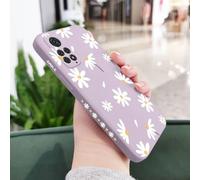 Coque De Téléphone Avec Marguerites Unies,Étui Pour Xiaomi Redmi Note 13 12 12s 11 11s 11t 10 10a 10t 10s 9t 9 8 7 Pro Plus 10c 9a 9c 9t 4g 5g.Light Purple.Note 11 Proplus 5g