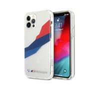 Étui BMW Motorsport Tricolore Transparent - iPhone 12 Pro Max