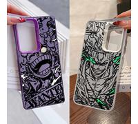 Coque de téléphone colorée One Piece Cool Luffy Zoro pour Samsung A37 A57 A73 A72 A71 A56 A55 A54 A53 A52 A36 A34 A33 A32 A26 A25 A17 SC01-CYF