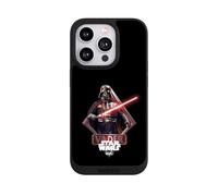 Coque de Telephone Compatible avec Apple iPhone 14 Pro Coque NIVOpure Noire Star Wars Darth Vader Épée