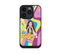 Coque de Telephone Compatible avec Apple iPhone 15 Pro Coque NIVOpure Noire Produit sous Licence Officielle Soy Luna Disney