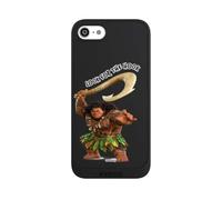 Coque de Telephone Compatible avec Apple iPhone SE 2020 Coque NIVOpure Noire Disney Vaiana Maui