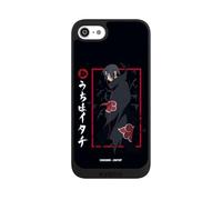 Coque de Telephone Compatible avec Apple iPhone SE 2020 Coque NIVOpure Noire Itachi Uchiha Produit sous Licence Officielle Naruto Shippuden