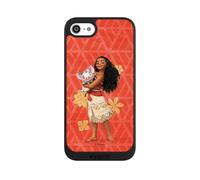 Coque de Telephone Compatible avec Apple iPhone SE 2020 Coque NIVOpure Noire Princesses Disney Vaiana Pua