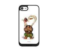 Coque de Telephone Compatible avec Apple iPhone SE 2020 Coque NIVOpure Noire Vaiana Famille Produit sous Licence Officielle