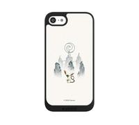 Coque de Telephone Compatible avec Apple iPhone SE 2022 Coque NIVOpure Noire Avatar Le dernier maître de l'air Momo Produit sous Licence Officielle