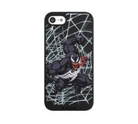 Coque de Telephone Compatible avec Apple iPhone SE 2022 Coque NIVOpure Noire Marvel Venom Méchant