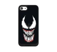 Coque de Telephone Compatible avec Apple iPhone SE 2022 Coque NIVOpure Noire Marvel Venom Produit sous Licence Officielle