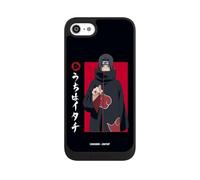 Coque de Telephone Compatible avec Apple iPhone SE 2022 Coque NIVOpure Noire Naruto Shippuden Itachi Uchiha Produit sous Licence Officielle