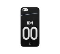 Coque de téléphone Compatible avec Iphone 7/8 / SE 2020 / SE 2022 Maillot de l'equipe de Auxerre Extérieur Personnalisable Saison 2024/2025 Ref 5