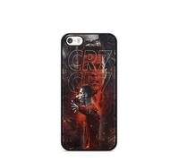 Coque de téléphone Compatible avec Ipod 5 6 7 - Cristiano Ronaldo - Détermination Absolue - Sublimation HD - Silicone Noir - Coques-en-Folie