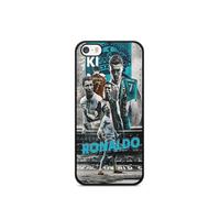 Coque de téléphone Compatible avec Ipod 5 6 7 - Cristiano Ronaldo - Moment de Gloire - Sublimation HD - Silicone Noir - Coques-en-Folie