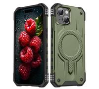 Coque de téléphone compatible avec la coque compatible avec iPhone 13, coque magnétique hybride classique compatible avec téléphone portable, mince étui de protection antichoc standard contre les