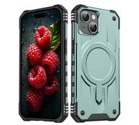 Coque de téléphone compatible avec la coque compatible avec iPhone 13, coque magnétique hybride classique compatible avec téléphone portable, mince étui de protection antichoc standard contre les
