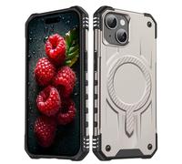 Coque de téléphone compatible avec la coque compatible avec iPhone 13, coque magnétique hybride classique compatible avec téléphone portable, mince étui de protection antichoc standard contre les