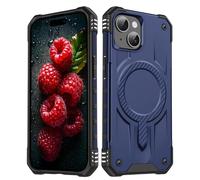 Coque de téléphone compatible avec la coque compatible avec iPhone 13, coque magnétique hybride classique compatible avec téléphone portable, mince étui de protection antichoc standard contre les
